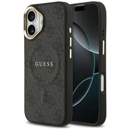 Guess 4G PU Classic Logo - θήκη για Apple iPhone 17 - Μαύρο