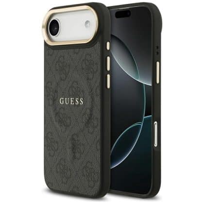 Guess 4G PU Classic Logo - θήκη για Apple iPhone Air - Μαύρο