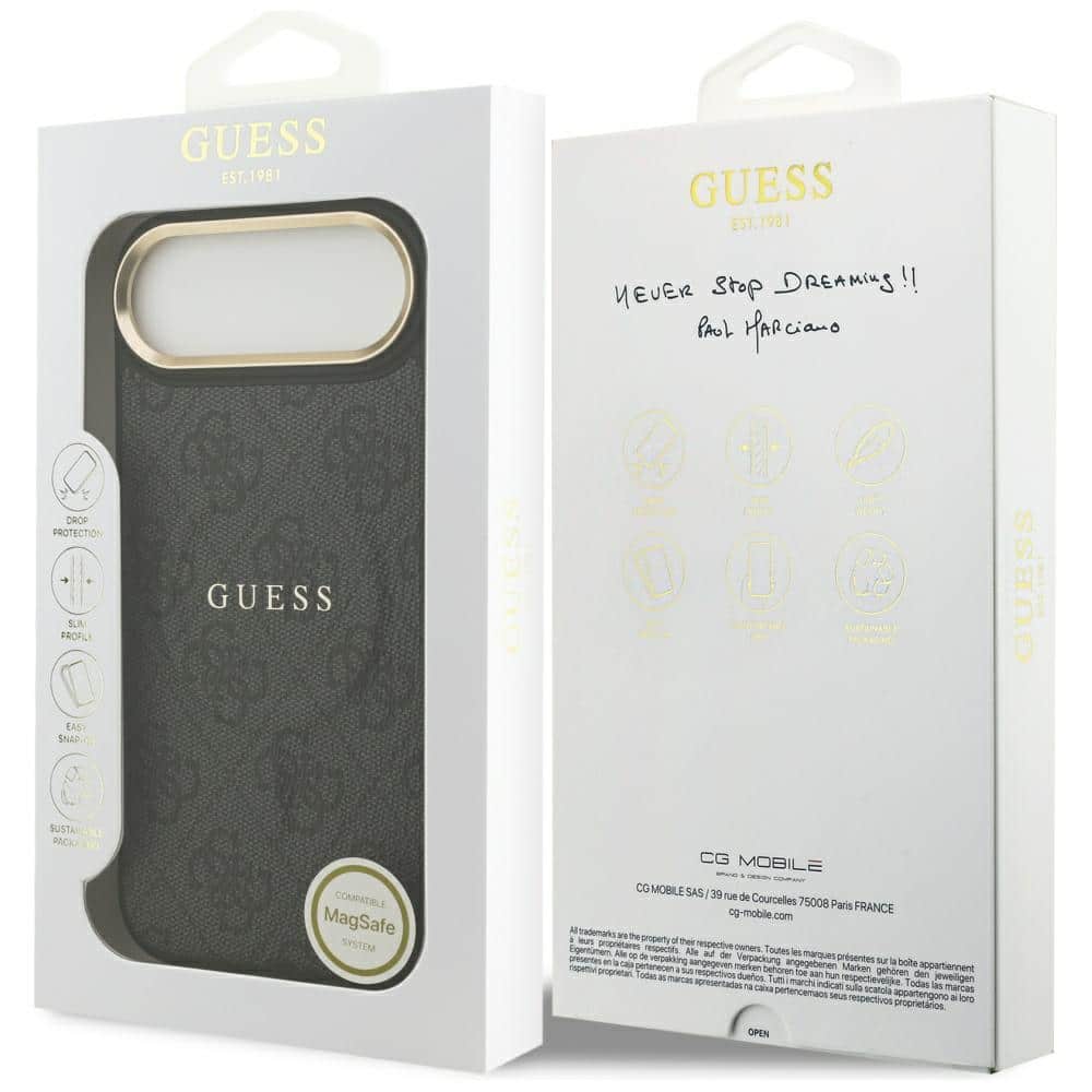 Guess 4G PU Classic Logo - θήκη για Apple iPhone Air - Μαύρο - Image 8