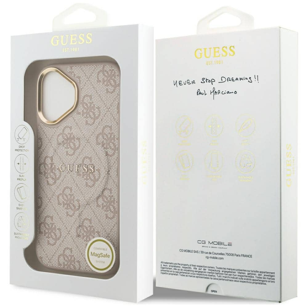 Guess 4G PU Classic Logo - θήκη για Apple iPhone 17 - Ροζ - Image 8