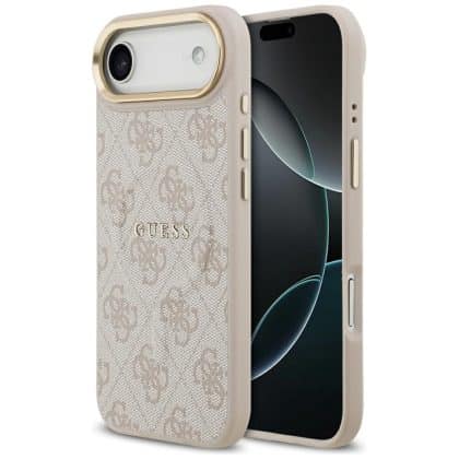 Guess 4G PU Classic Logo - θήκη για Apple iPhone Air - Ροζ