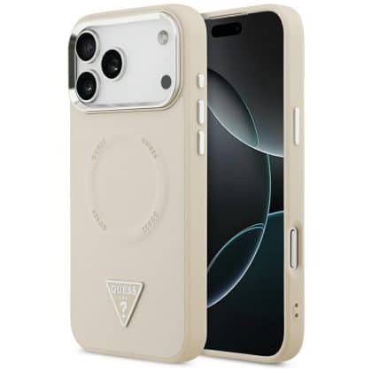 Guess Triangle Logo MagSafe - θήκη για Apple iPhone 17 Pro - Διάφανο