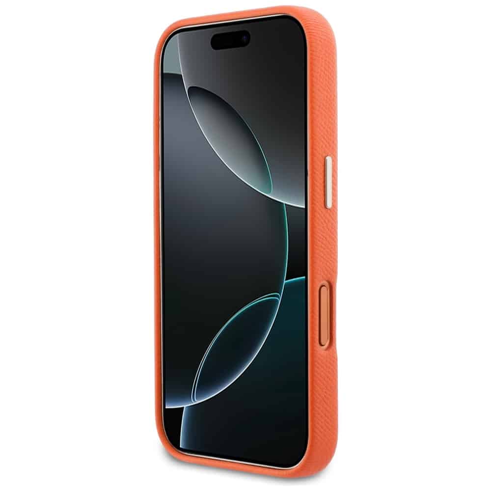 Case Guess FW Resin Logo για iPhone 17 Pro πορτοκαλί - Image 5