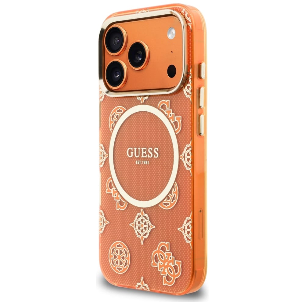 Guess IML Peony Dot - θήκη για Apple iPhone 17 Pro - Πορτοκαλί - Image 2