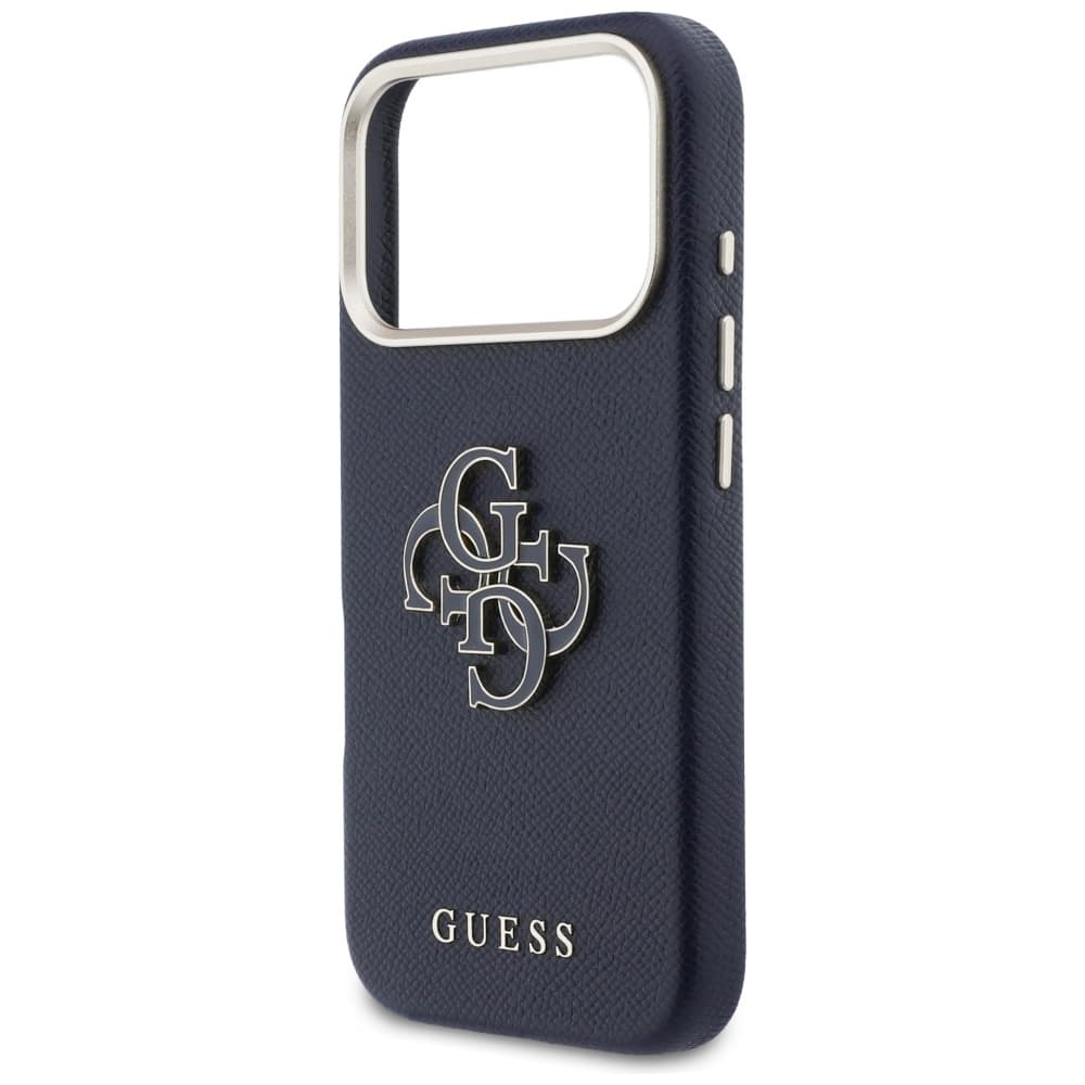 Case Guess FW Resin Logo για iPhone 17 Pro μπλε - Image 6