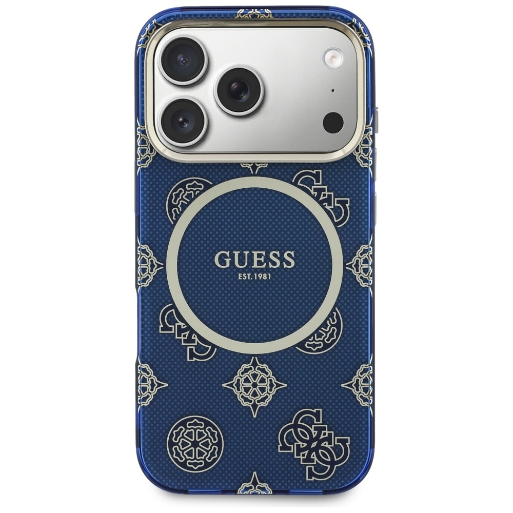 Guess IML Peony Dot - θήκη για Apple iPhone 17 Pro - Μπλε - Image 3