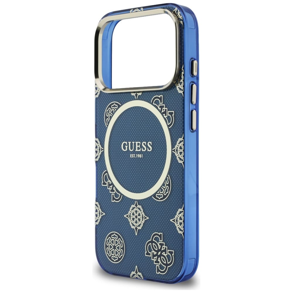 Guess IML Peony Dot - θήκη για Apple iPhone 17 Pro - Μπλε - Image 6