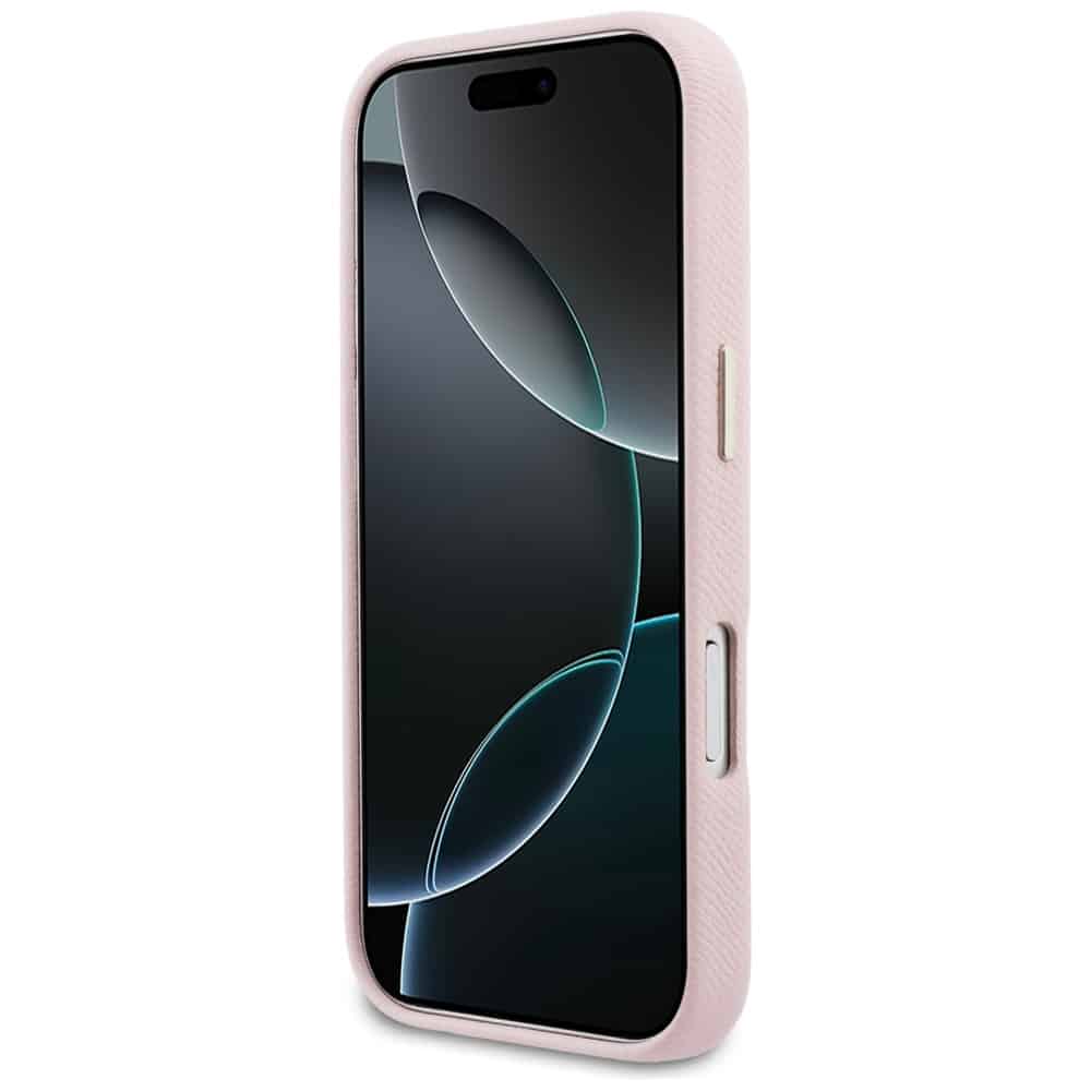 Case Guess FW Resin Logo για iPhone 17 Pro Max ροζ - Image 5