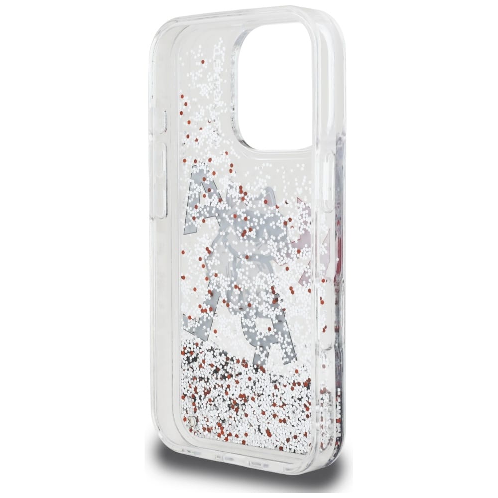 Karl Lagerfeld Liquid Glitter Choupette Logo - θήκη για Apple iPhone 16 Pro - Διάφανο - Image 7