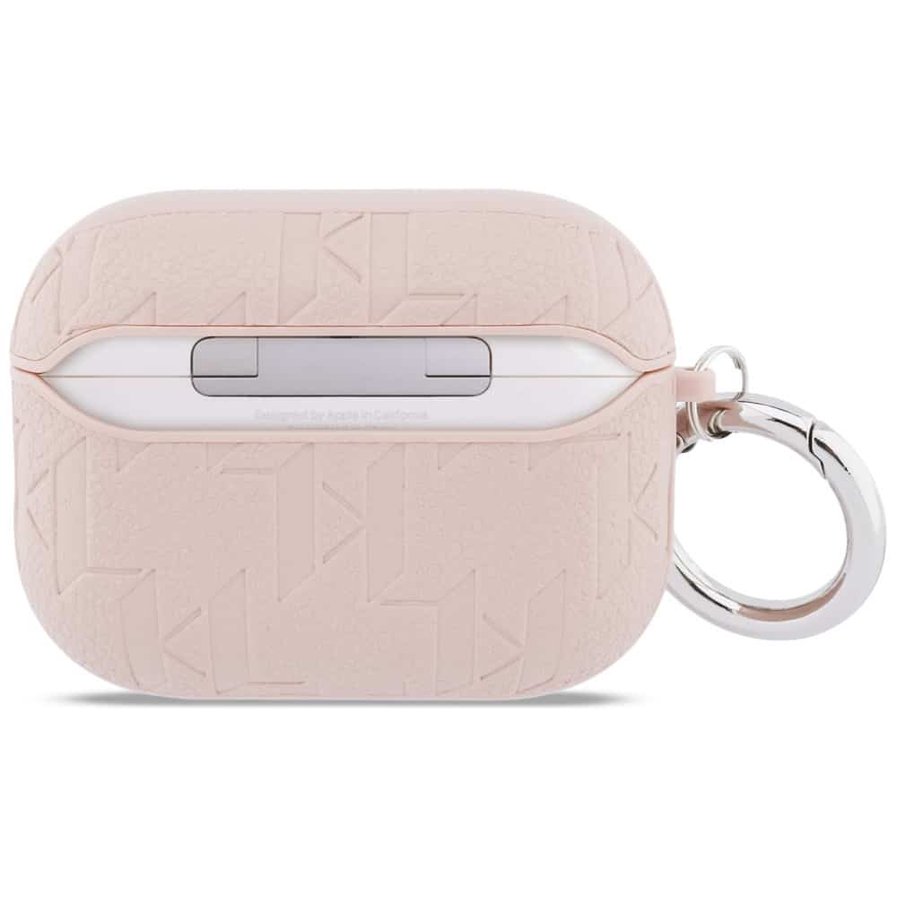 Case Karl Lagerfeld Monogram Choupette Head για AirPods Pro 3 ροζ - Image 2