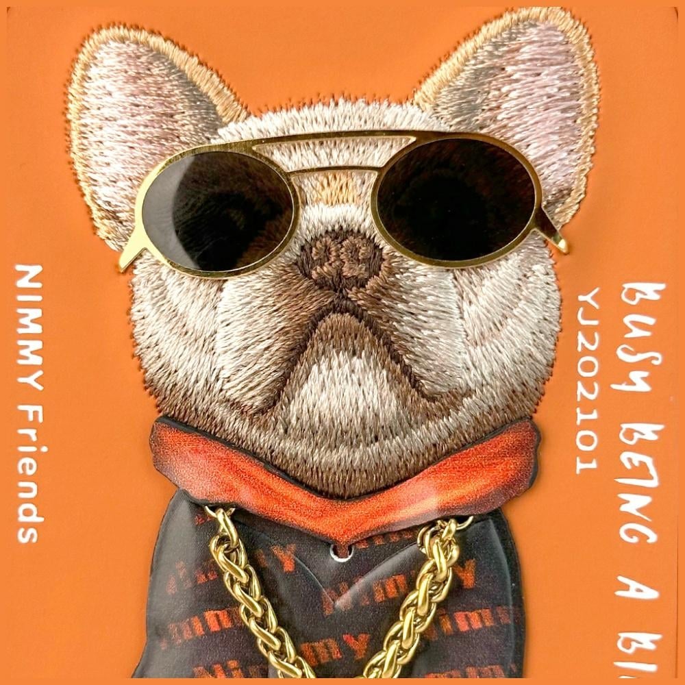 Nimmy Glasses Cool Dog - θήκη για Apple iPhone 17 Pro Max - Πορτοκαλί - Image 6