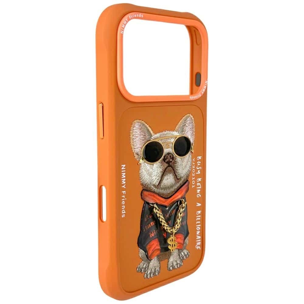 Nimmy Glasses Cool Dog - θήκη για Apple iPhone 17 Pro Max - Πορτοκαλί - Image 5