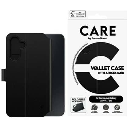 PanzerGlass CARE by PanzerGlass - θήκη για Samsung Galaxy M17 / A17 5G - Μαύρο