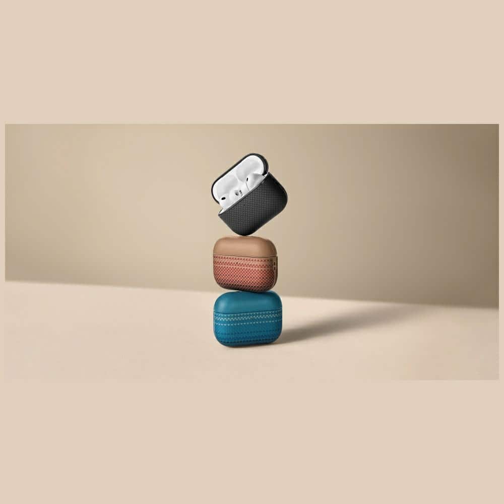 Case PITAKA Aramid Fiber για AirPods Pro 3 sunrise - Image 4