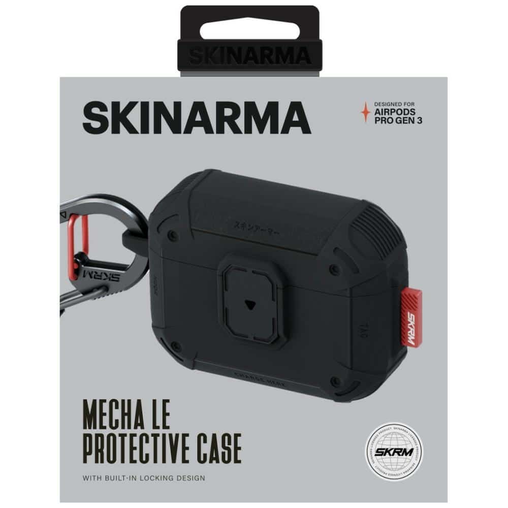 Skinarma Case Mecha LE για AirPods Pro 3 μαύρο - Image 4