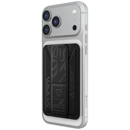 Wallet Skinarma Kado Phantom Magnetic   Cardholder Grip Stand μαύρο