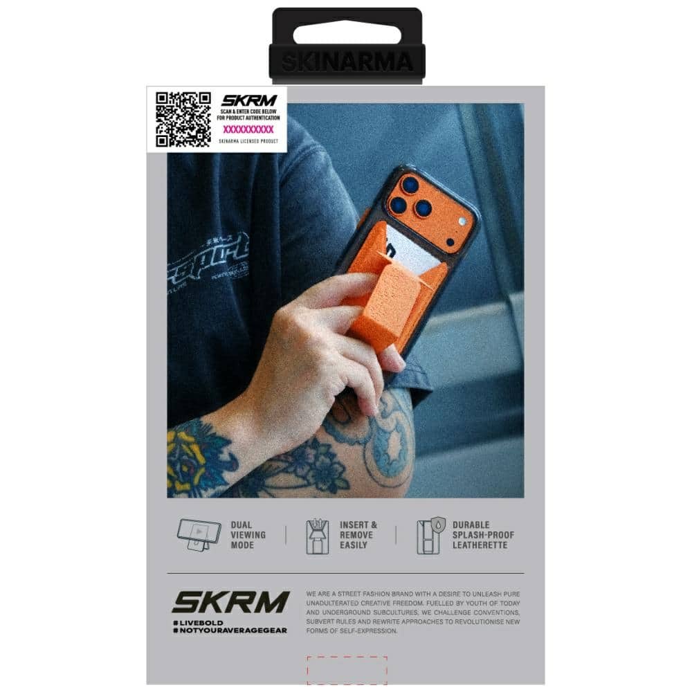 Wallet Skinarma Kado Phantom Magnetic Cardholder Grip Stand μαύρο - Image 4