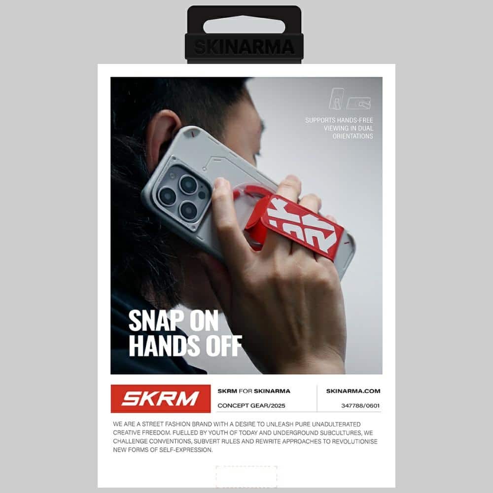 Skinarma Magnetic handle Arch XE Phaze Smart Grip-Stand μπλε - Image 5