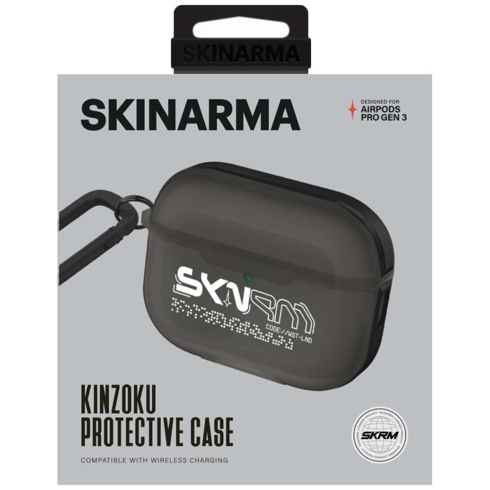 Case Skinarma Kinzoku για AirPods Pro 3 καπνός - Image 4