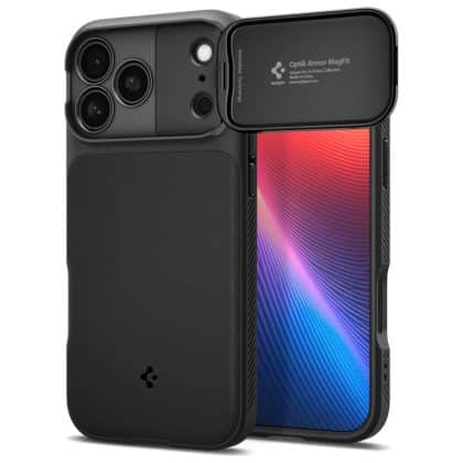 Spigen Optik Armor - θήκη για Apple iPhone 17 Pro Max - Μαύρο