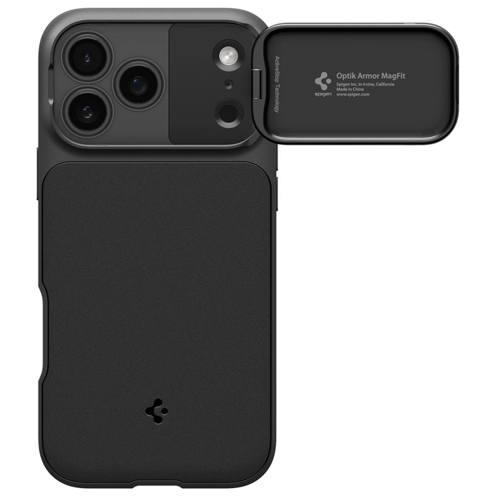 Spigen Optik Armor - θήκη για Apple iPhone 17 Pro Max - Μαύρο - Image 2