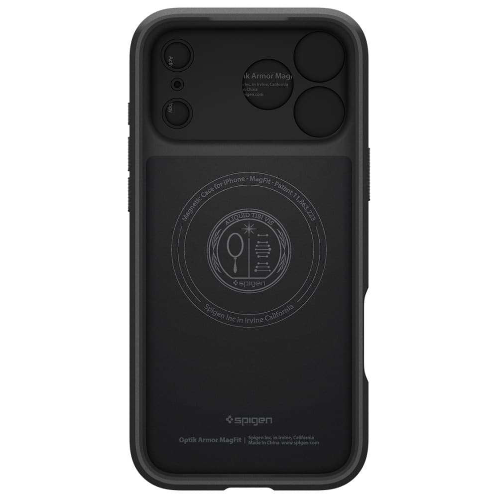 Spigen Optik Armor - θήκη για Apple iPhone 17 Pro Max - Μαύρο - Image 3