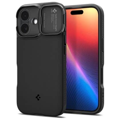 Spigen Optik Armor - θήκη για Apple iPhone 17 - Μαύρο