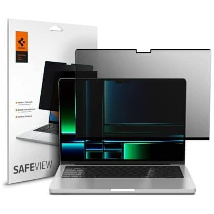 Spigen Safe View προστατευτικό οθόνης ιδιωτικότητας για Macbook Pro 14 2021/2025