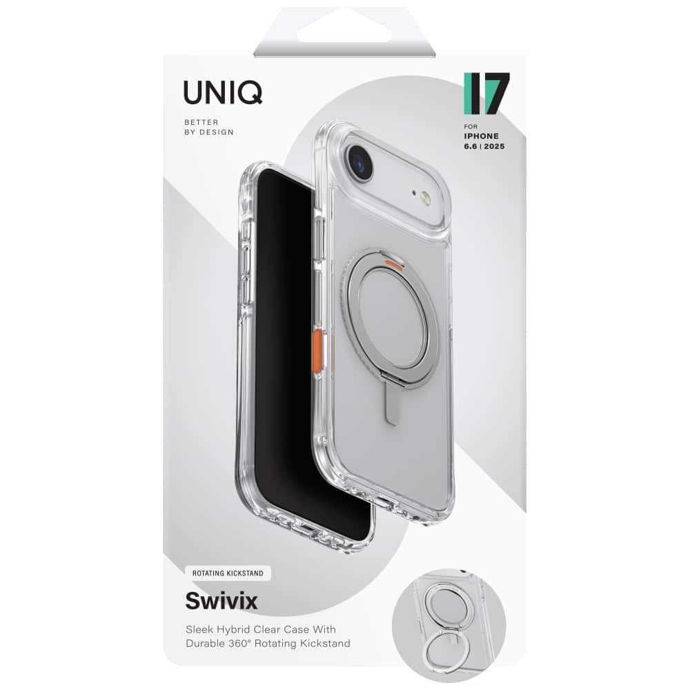 UNIQ Swivix 360° Ρυθμιζόμενης Βάσης - θήκη για Apple iPhone Air - Διάφανο - Image 6
