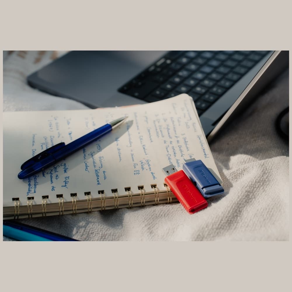 Pendrive Verbatim Slider 32GB 2τεμ κόκκινο/ναυτικό μπλε 49327 - Image 7