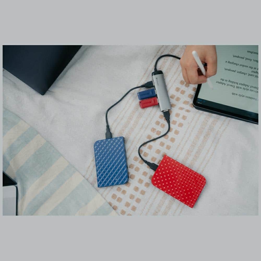 Pendrive Verbatim Slider 32GB 2τεμ κόκκινο/ναυτικό μπλε 49327 - Image 10