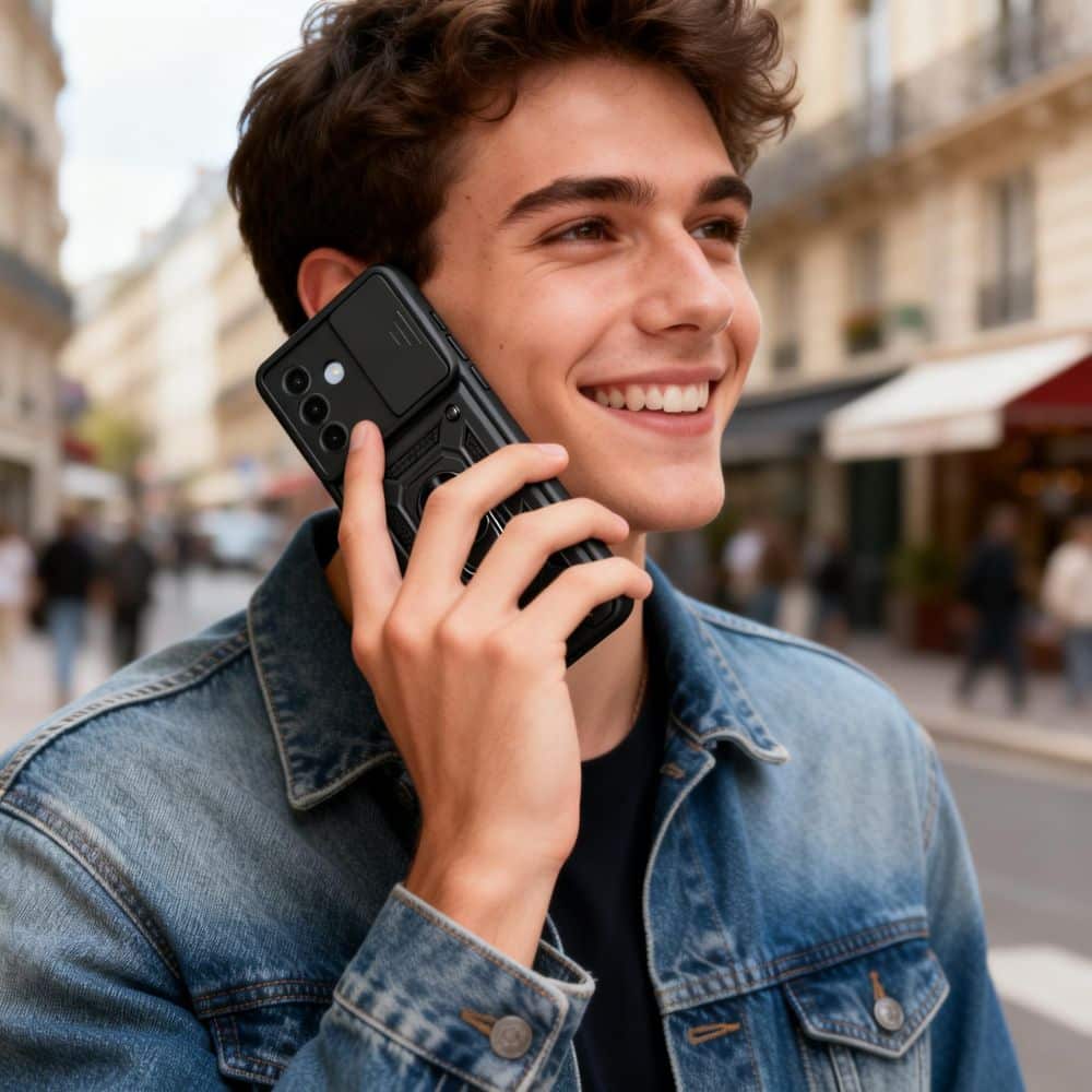 TECH-PROTECT CAMSHIELD PRO - θήκη για Samsung Galaxy A57 - Μαύρο - Image 7