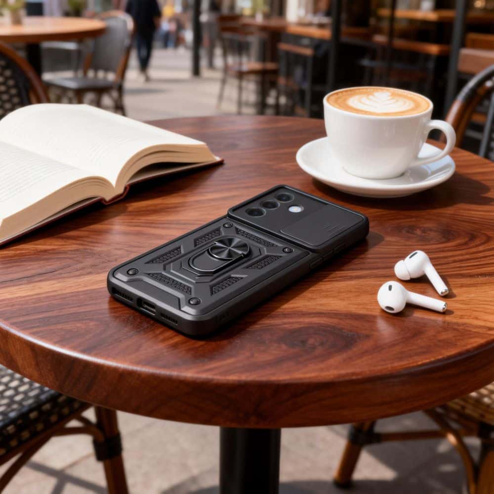 TECH-PROTECT CAMSHIELD PRO - θήκη για Samsung Galaxy A57 - Μαύρο - Image 3