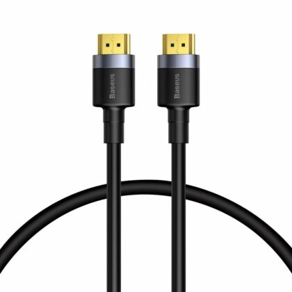 Baseus - Καλώδιο βίντεο Cafule (CADKLF-E01) - HDMI σε HDMI, 4K, 60Hz, 18Gbps, 1m - Μαύρο