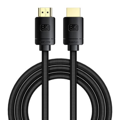 Baseus - Καλώδιο βίντεο (CAKGQ-K01) - HDMI σε HDMI, Υψηλής Ευκρίνειας, 2 μέτρα - Μαύρο