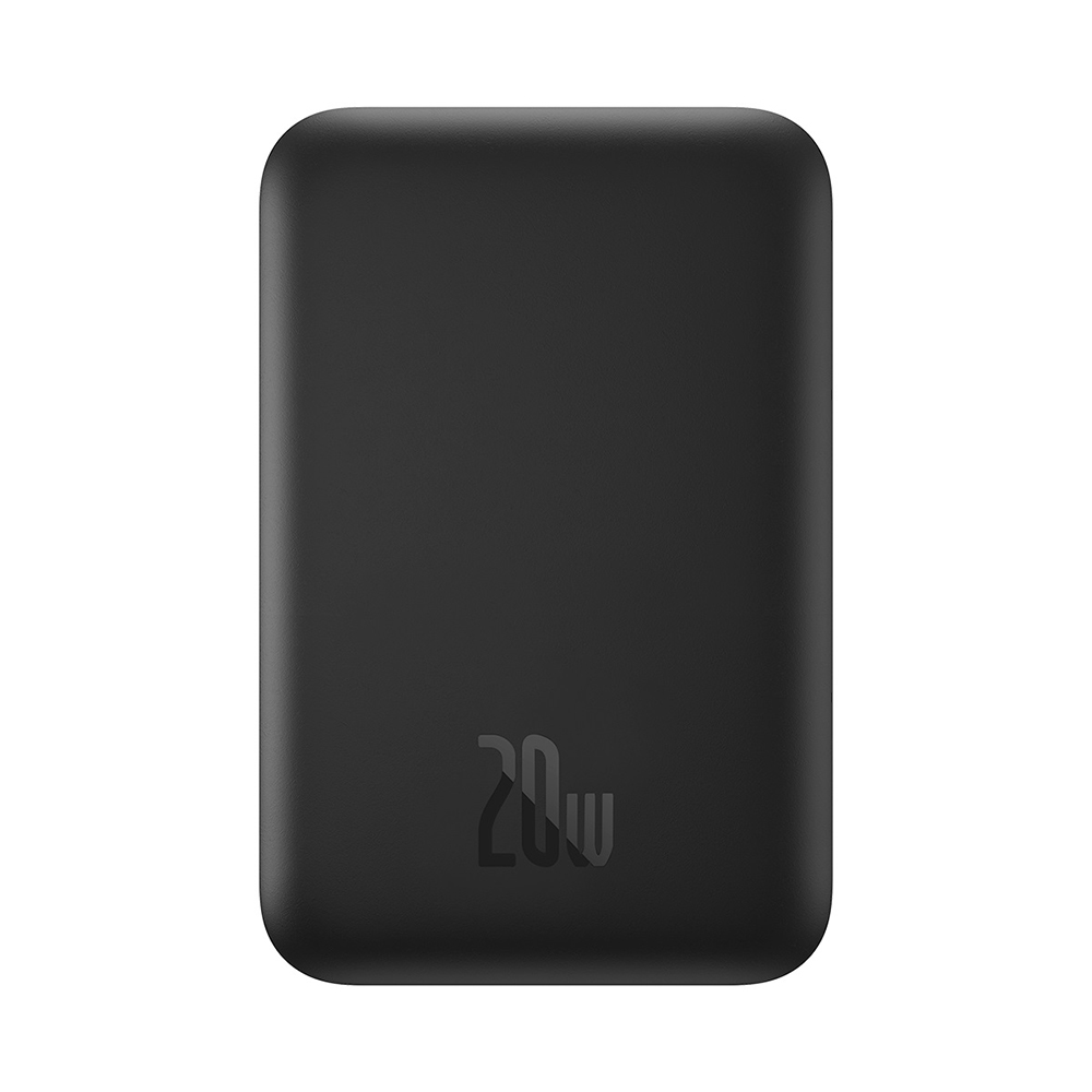 Baseus - Φορτιστής Mini Air (P10059002113-00) - Type-C, Φόρτιση MagSafe, 20W, 6000mAh, με καλώδιο Type-C, 30cm - Μαύρο - Image 5