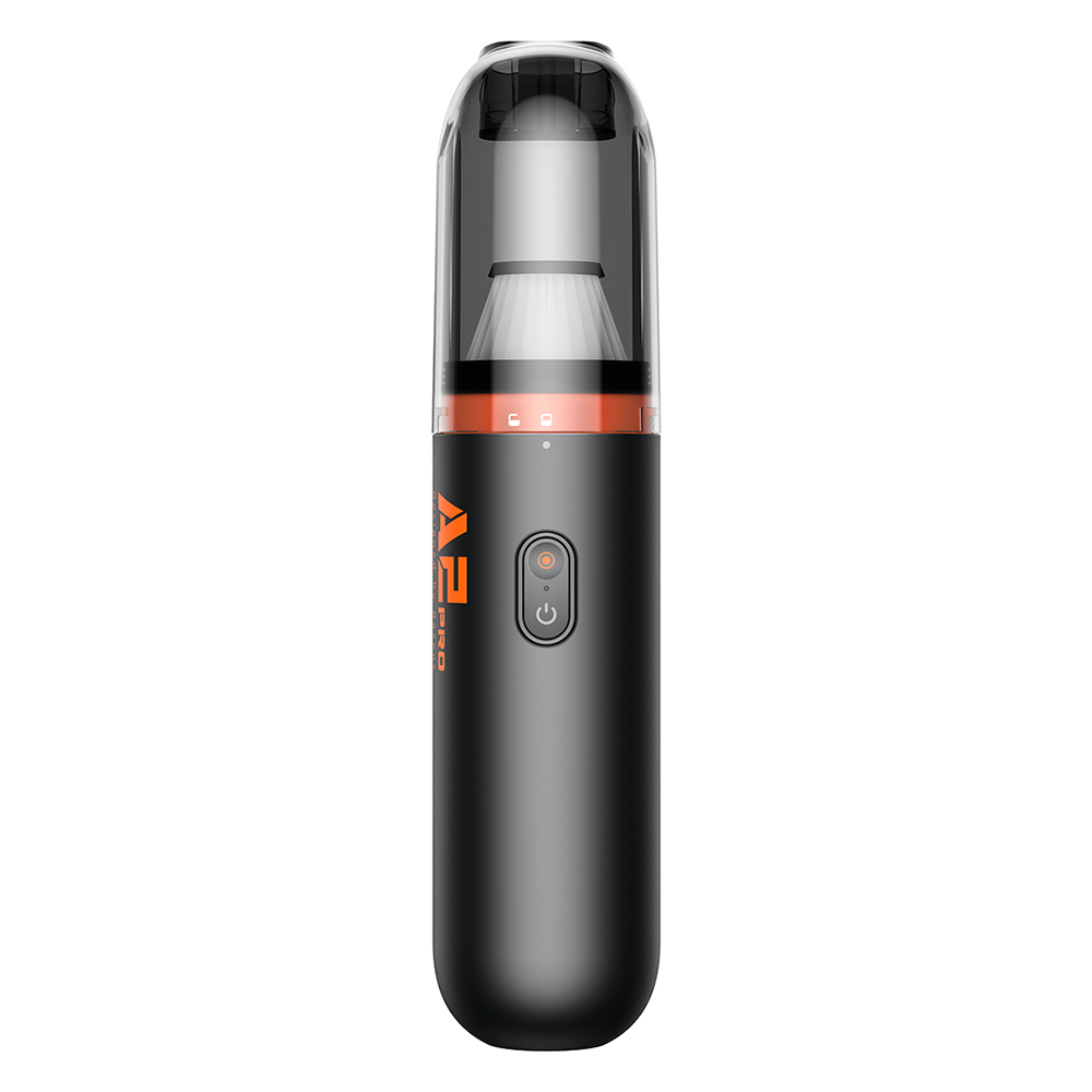 Baseus - Ασύρματη ηλεκτρική σκούπα αυτοκινήτου A2 Pro (VCAQ040001) - 6000Pa, 80W, 2000mAh, Τύπου-C, Κάδος σκόνης 120ml, Φίλτρο HEPA - Μαύρο - Image 2
