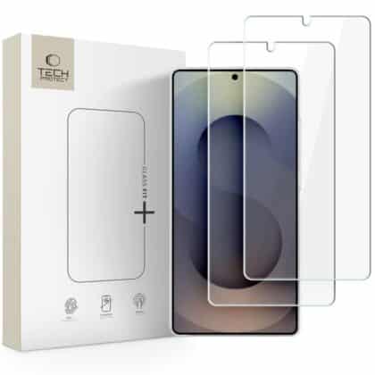 Σκληρυμένο γυαλί TEMPERED GLASS TECH-PROTECT GLASS FIT+ Συσκευασία 2 τεμαχίων για Galaxy S26 ULTRA CLEAR