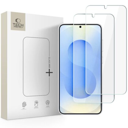 Σκληρυμένο γυαλί TEMPERED GLASS TECH-PROTECT GLASS FIT+ 2-PACK GALAXY S26 ΔΙΑΦΑΝΕΣ