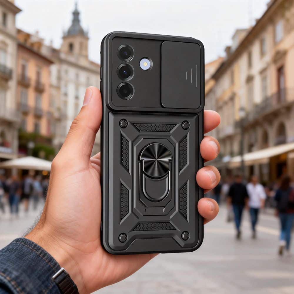 TECH-PROTECT CAMSHIELD PRO - θήκη για Samsung Galaxy A57 - Μαύρο - Image 4