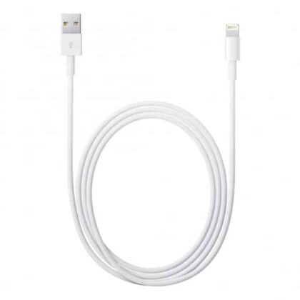 Apple cable USB-A - Lightning 1m Λευκό (MXLY2ZM/A)