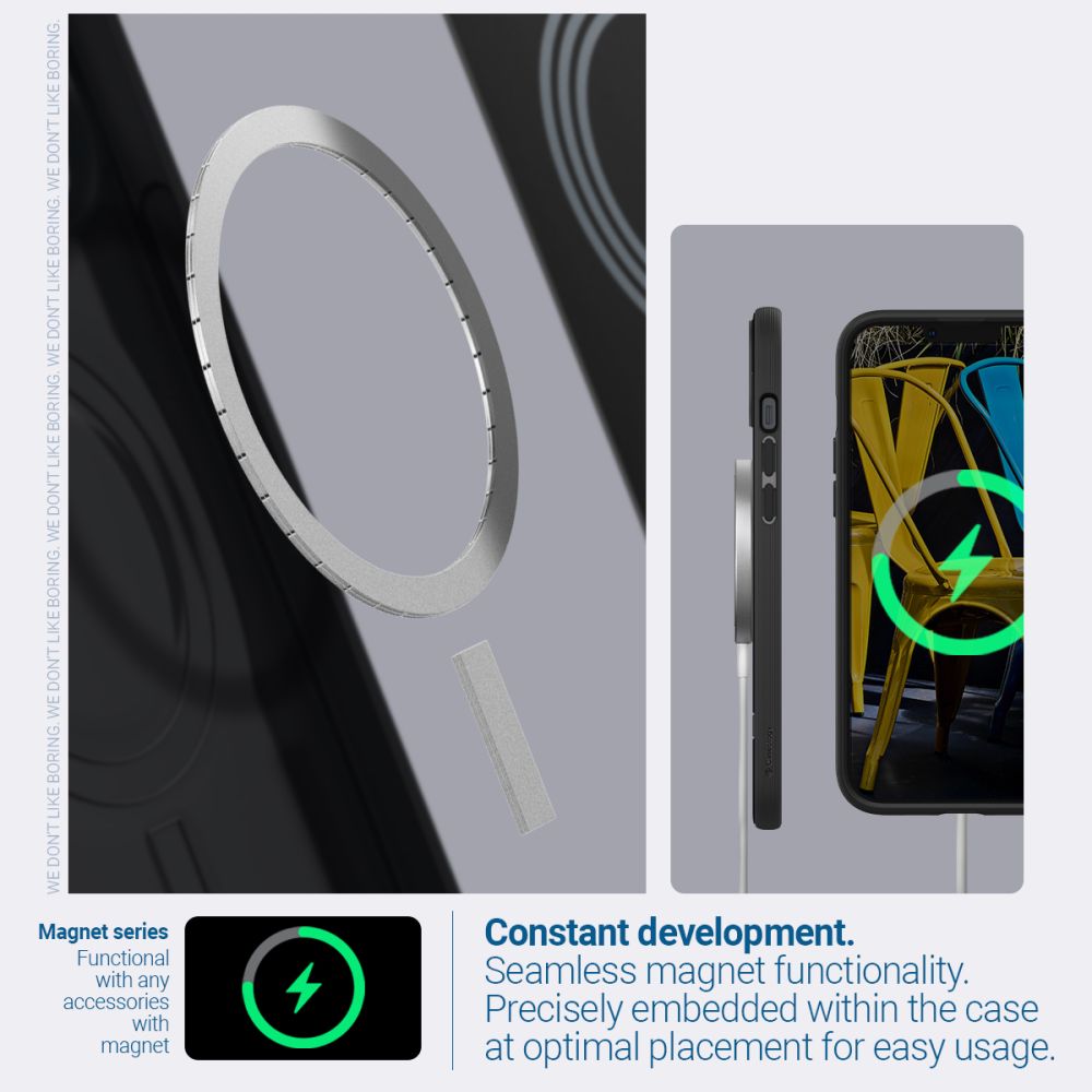 Spigen Parallax Mag - θήκη για Apple iPhone 14 Plus / 15 - Μαύρο - Image 13