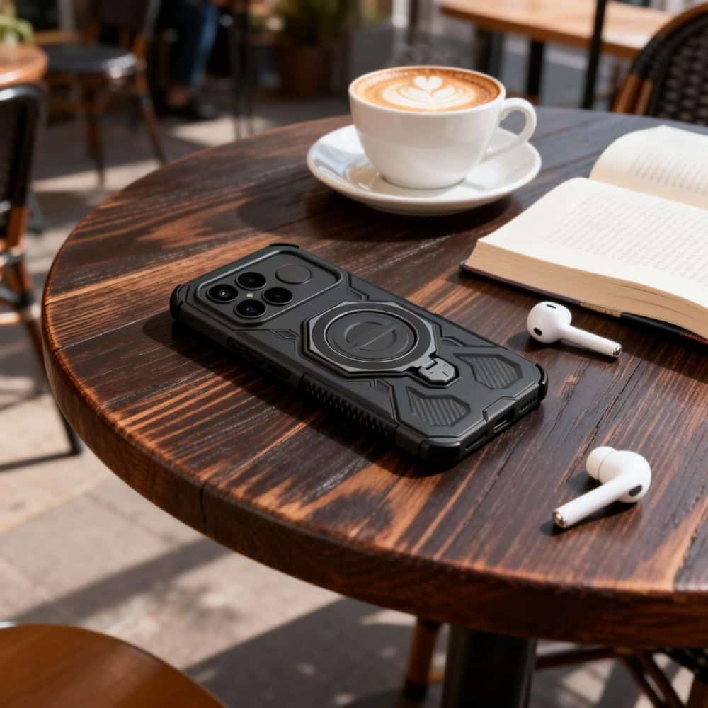 TECH-PROTECT TACTICSTAND - θήκη για Xiaomi Poco F8 Ultra - Μαύρο - Image 12