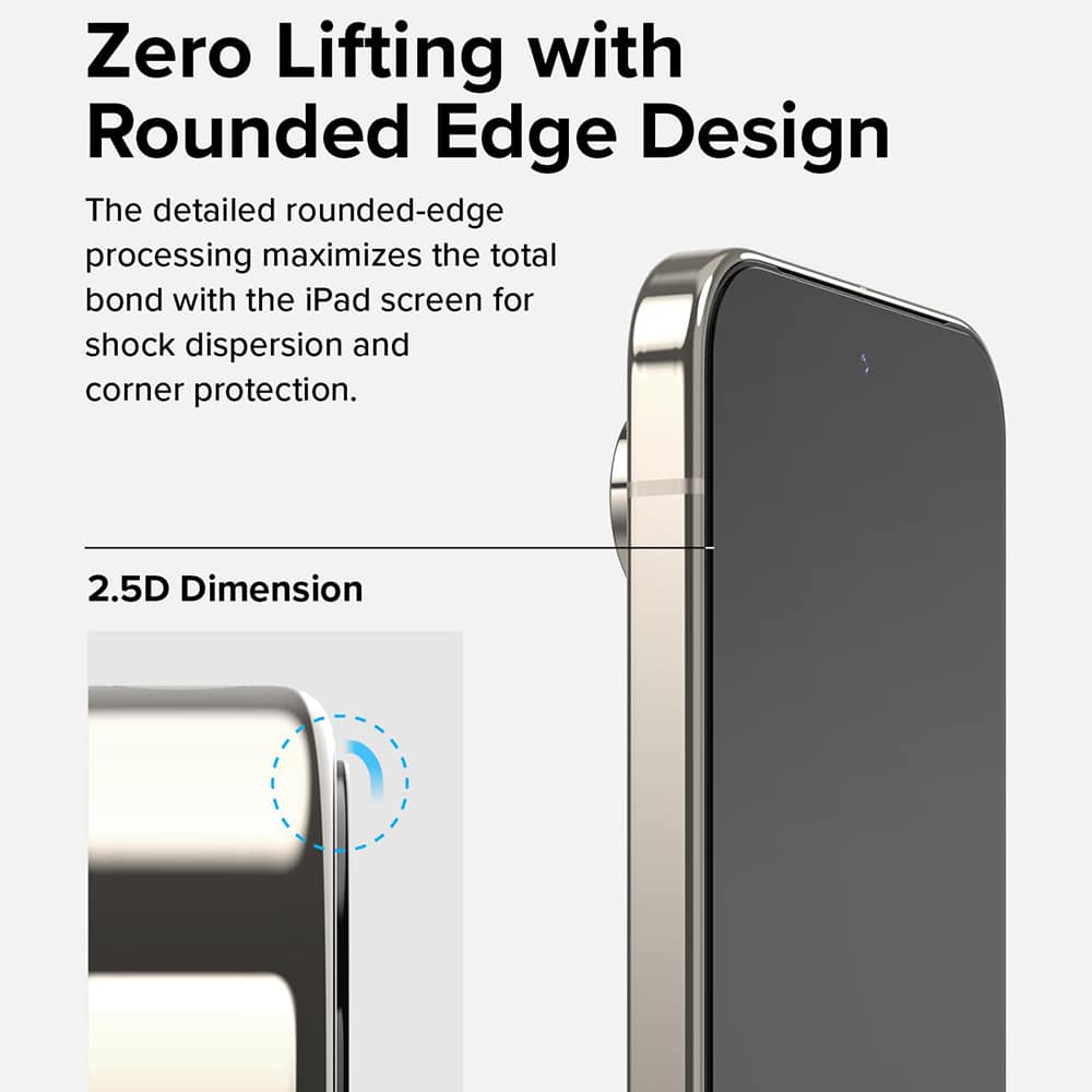 Ringke - Easy Slide Tempered Glass (συσκευασία 2 τεμαχίων) - Google Pixel 9 Pro XL - Διαφανές - Image 6