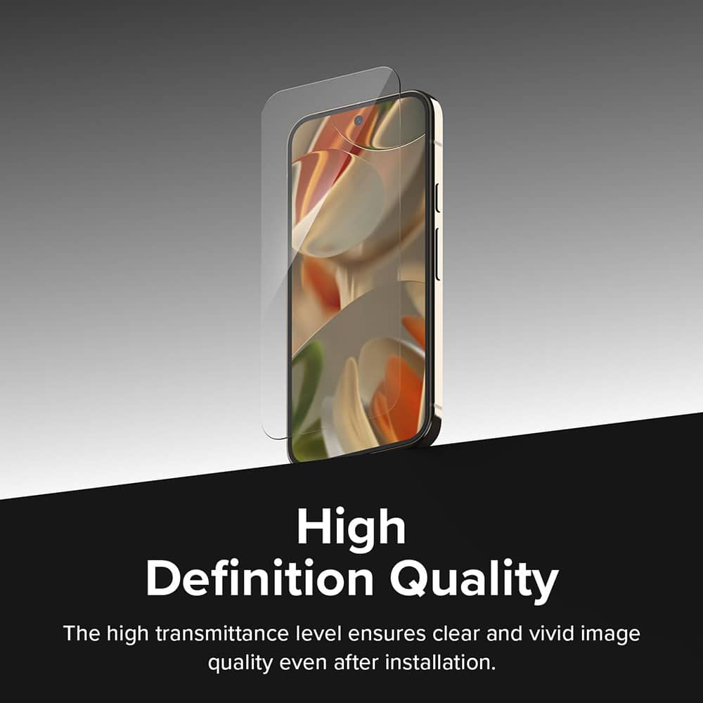 Ringke - Easy Slide Tempered Glass (συσκευασία 2 τεμαχίων) - Google Pixel 9 Pro XL - Διαφανές - Image 2