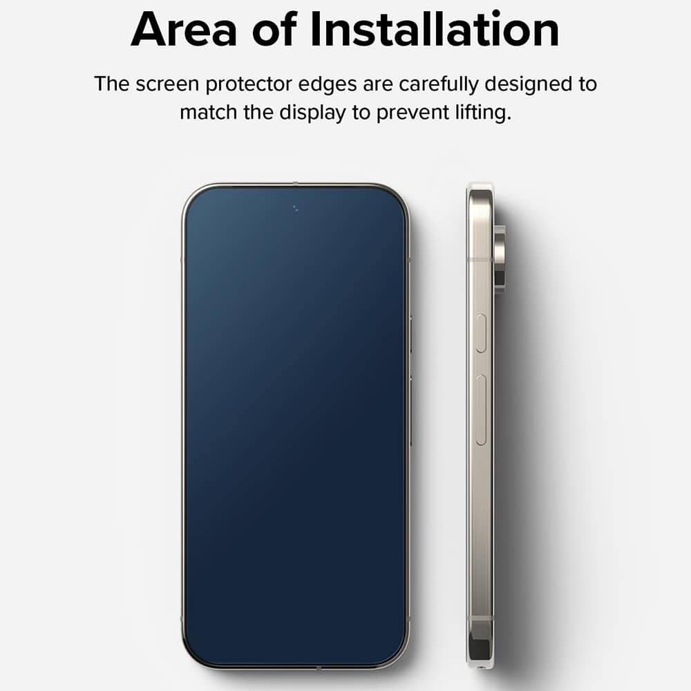 Ringke - Easy Slide Tempered Glass (συσκευασία 2 τεμαχίων) - Google Pixel 9 Pro XL - Διαφανές - Image 7