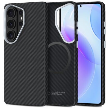 TECH-PROTECT ION CARBON - θήκη για Samsung Galaxy S26 Ultra - Μαύρο