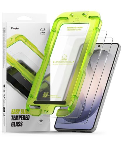 RINGKE EASY SLIDE 2-PACK ΑΠΟ ΣΚΛΗΡΟ ΓΥΑΛΙ GALAXY S26 ΔΙΑΦΑΝΟ
