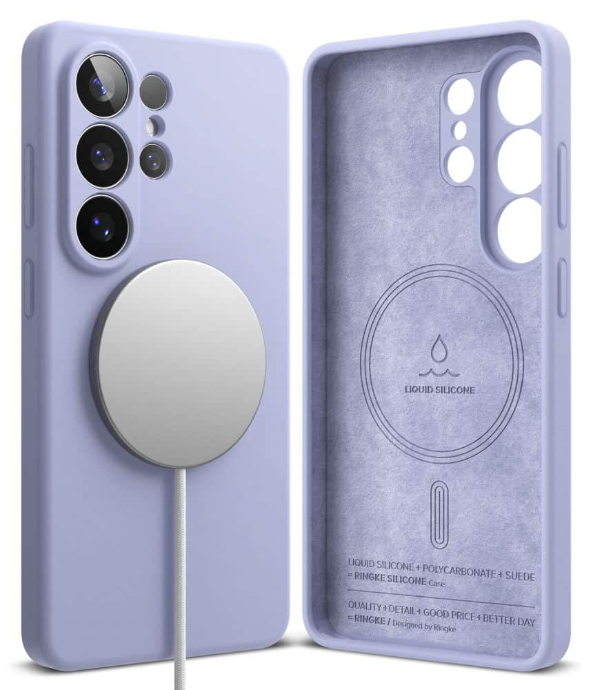 Ringke Silicone Magnetic - θήκη για Samsung Galaxy S26 Ultra - Μωβ - Image 2
