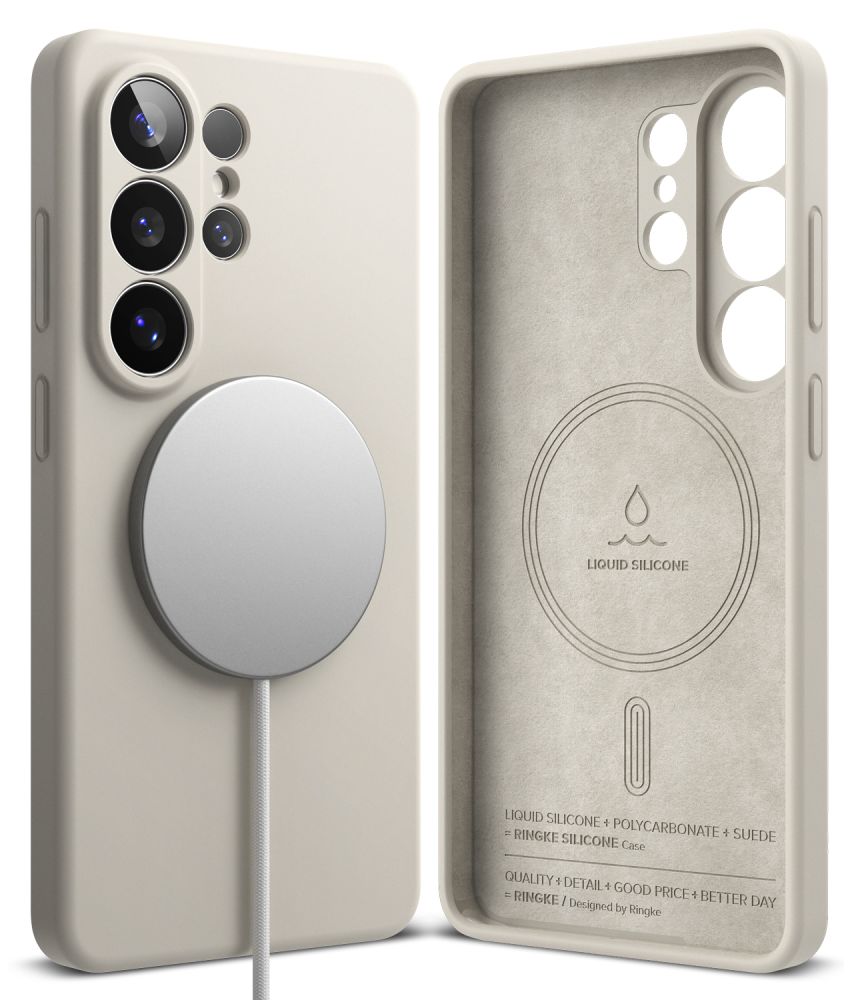 Ringke Silicone Magnetic - θήκη για Samsung Galaxy S26 Ultra - Διάφανο - Image 2